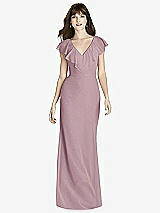 Front View Thumbnail - Dusty Rose After Six Bridesmaid Dress 6779