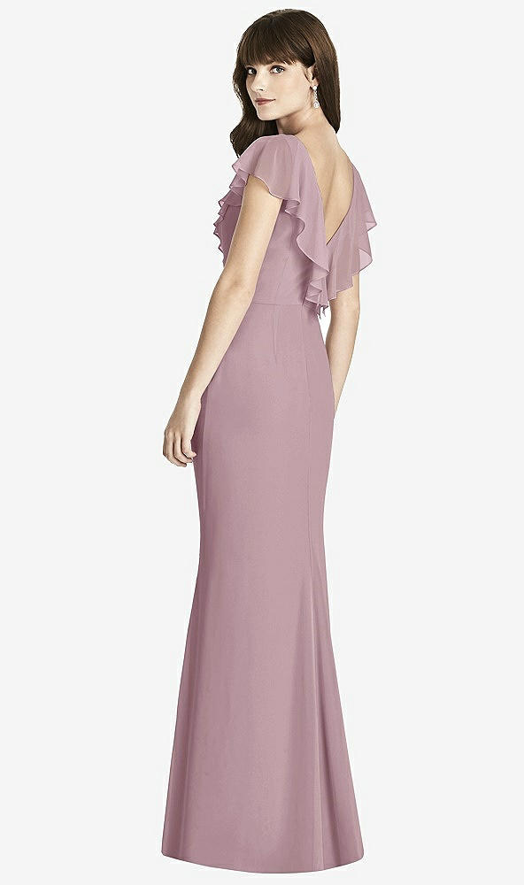 Back View - Dusty Rose After Six Bridesmaid Dress 6779