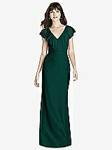 Front View Thumbnail - Evergreen After Six Bridesmaid Dress 6779