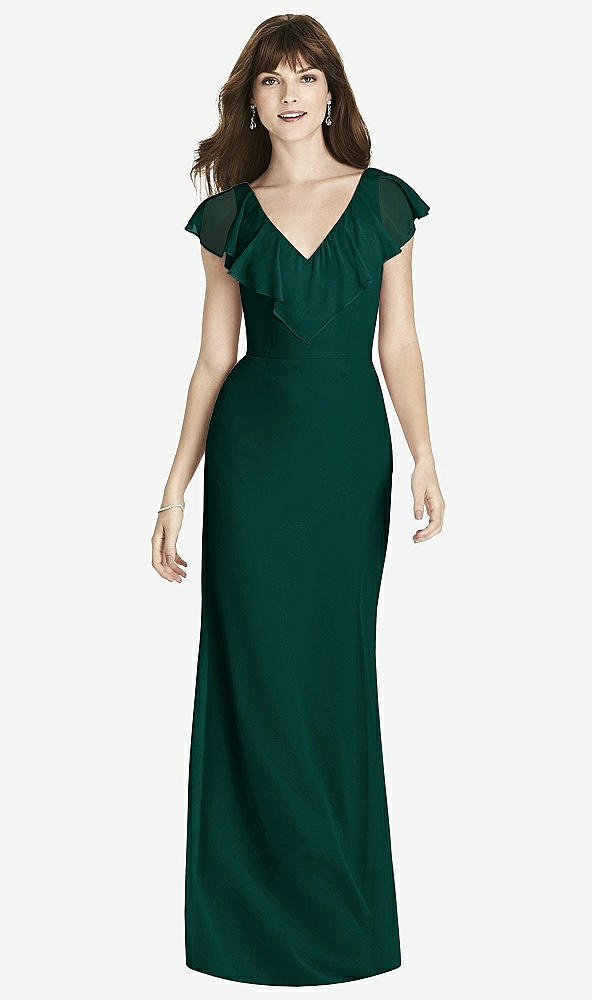 Front View - Evergreen After Six Bridesmaid Dress 6779
