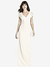 Front View Thumbnail - Ivory After Six Bridesmaid Dress 6779
