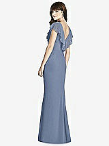 Rear View Thumbnail - Larkspur Blue After Six Bridesmaid Dress 6779