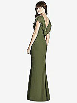 Rear View Thumbnail - Olive Green After Six Bridesmaid Dress 6779