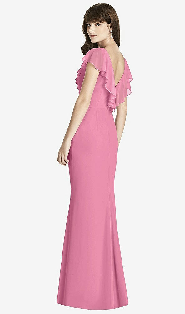 Back View - Orchid Pink After Six Bridesmaid Dress 6779