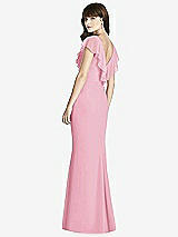 Rear View Thumbnail - Peony Pink After Six Bridesmaid Dress 6779