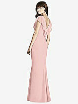 Rear View Thumbnail - Rose - PANTONE Rose Quartz After Six Bridesmaid Dress 6779