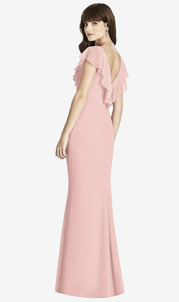 Back View - Rose - PANTONE Rose Quartz After Six Bridesmaid Dress 6779