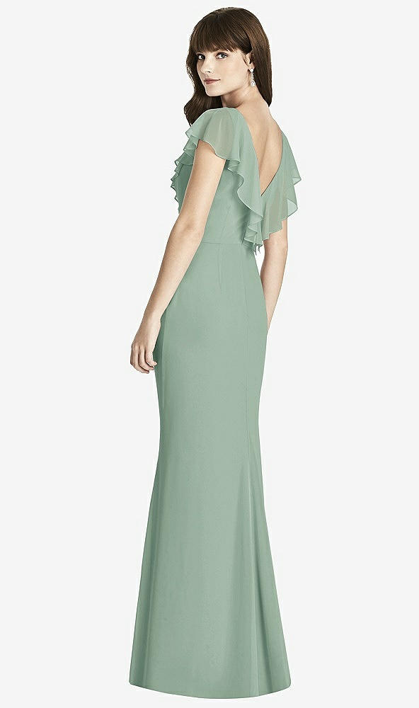 Back View - Seagrass After Six Bridesmaid Dress 6779