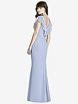Rear View Thumbnail - Sky Blue After Six Bridesmaid Dress 6779