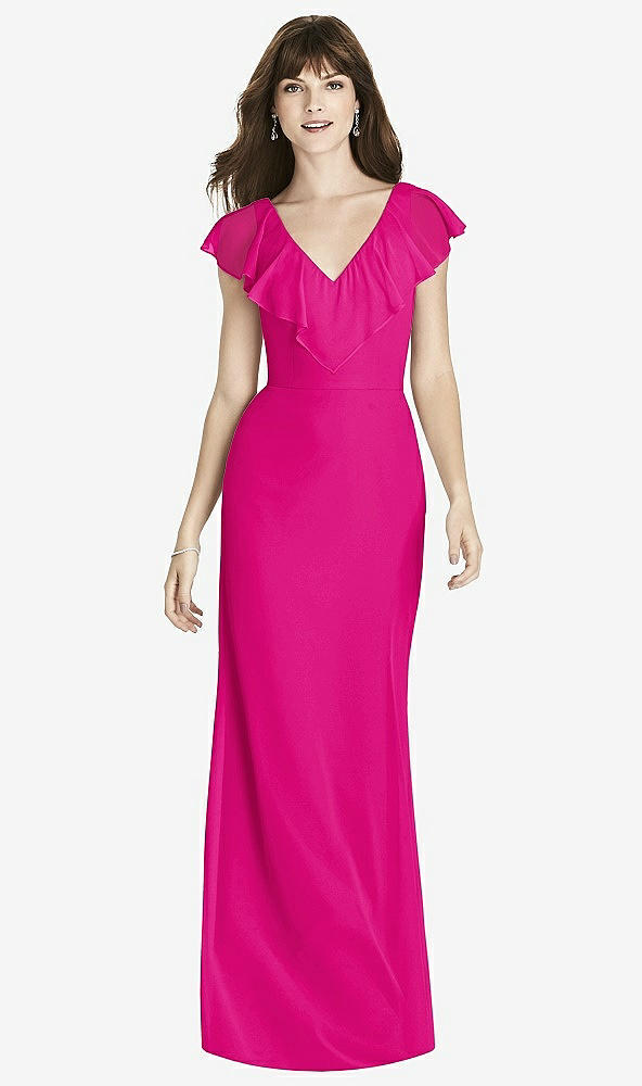 Front View - Think Pink After Six Bridesmaid Dress 6779