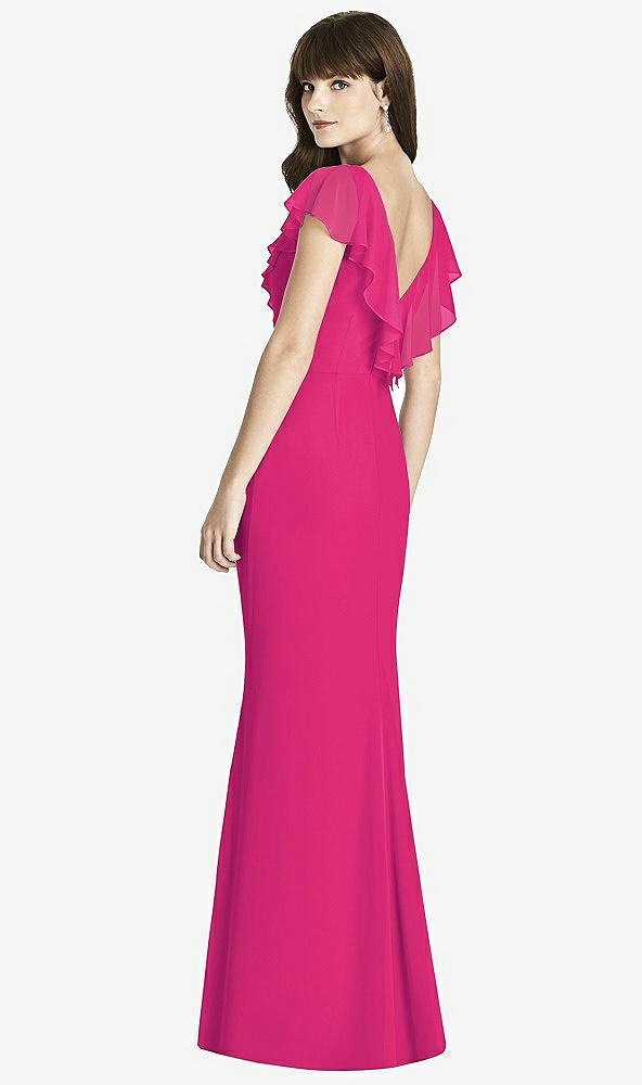Back View - Think Pink After Six Bridesmaid Dress 6779