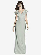 Front View Thumbnail - Willow Green After Six Bridesmaid Dress 6779