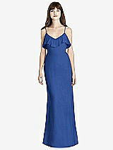 Front View Thumbnail - Classic Blue After Six Bridesmaid Dress 6780