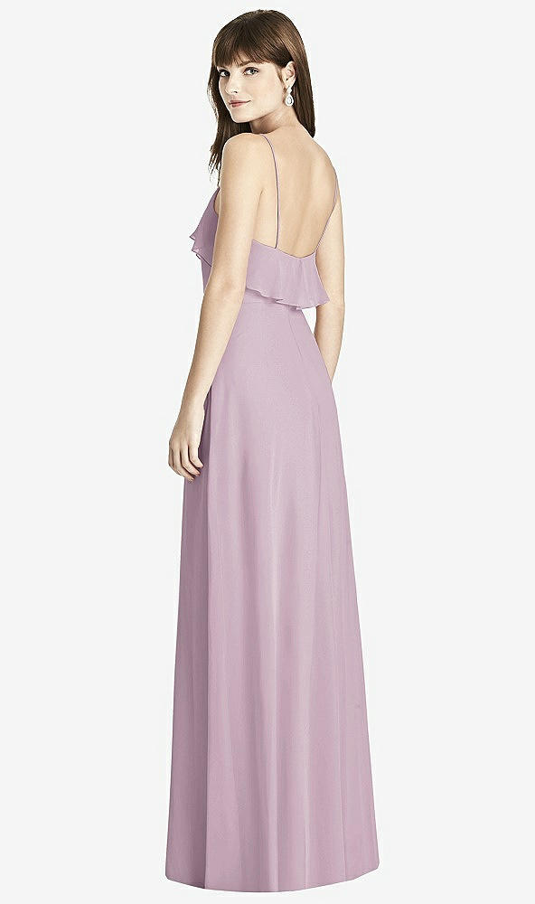 Back View - Suede Rose After Six Bridesmaid Dress 6780