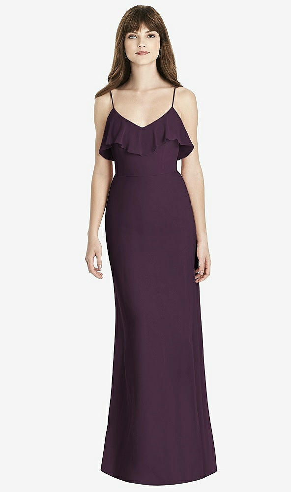 Front View - Aubergine After Six Bridesmaid Dress 6780