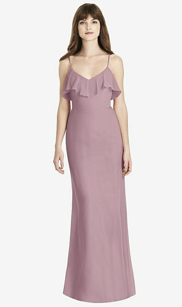 Front View - Dusty Rose After Six Bridesmaid Dress 6780