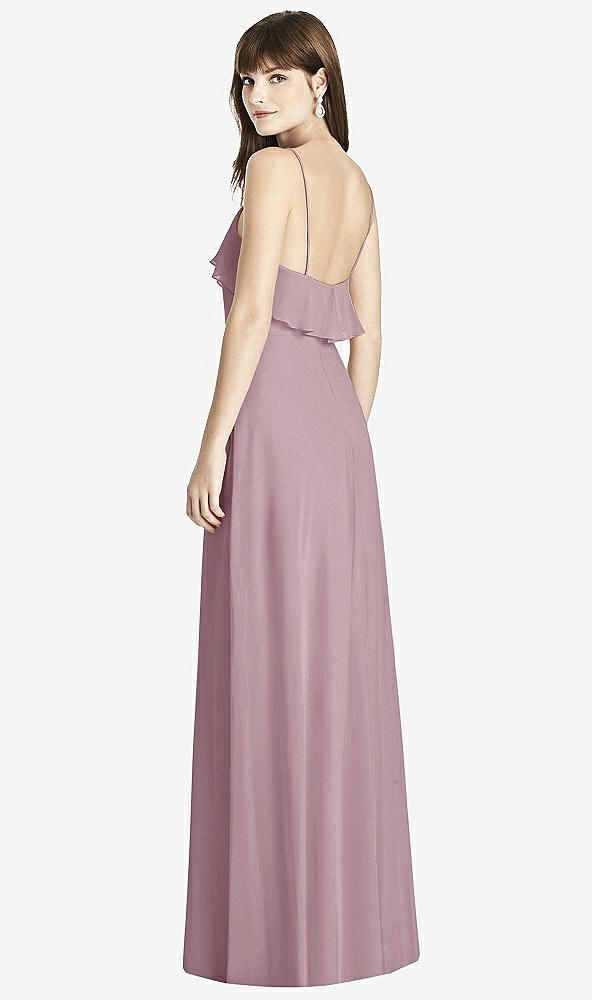 Back View - Dusty Rose After Six Bridesmaid Dress 6780