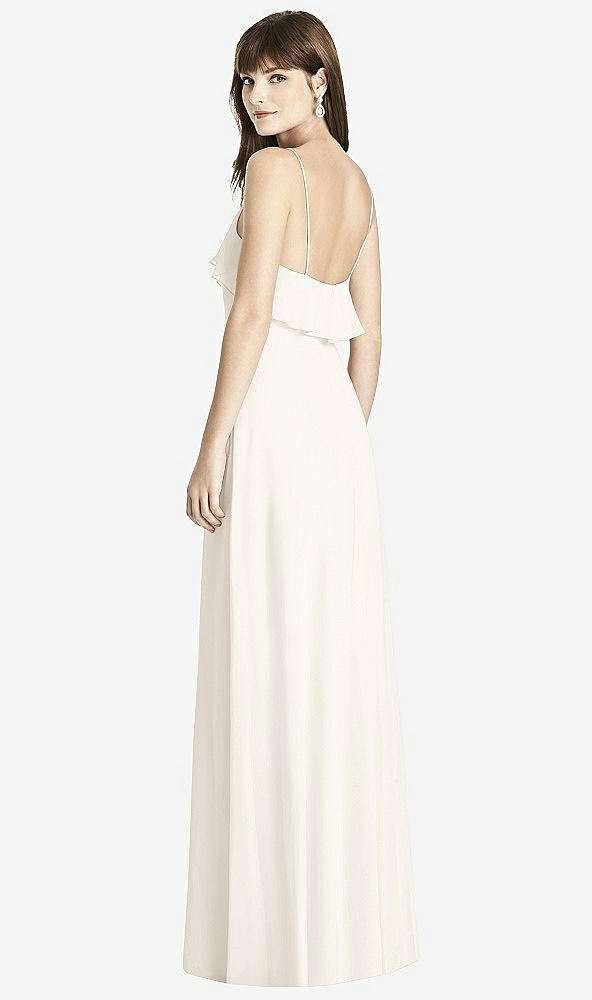 Back View - Ivory After Six Bridesmaid Dress 6780