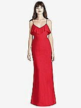 Front View Thumbnail - Parisian Red After Six Bridesmaid Dress 6780