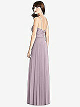 Rear View Thumbnail - Lilac Dusk Jeweled Twist Halter Maxi Dress