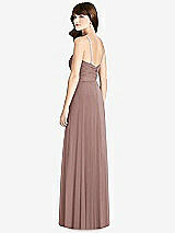 Rear View Thumbnail - Sienna Jeweled Twist Halter Maxi Dress
