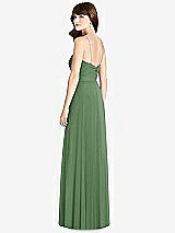 Rear View Thumbnail - Vineyard Green Jeweled Twist Halter Maxi Dress