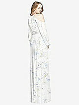 Rear View Thumbnail - Bleu Garden Dessy Bridesmaid Dress 3018