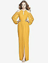 Front View Thumbnail - NYC Yellow Dessy Bridesmaid Dress 3018