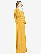 Rear View Thumbnail - NYC Yellow Dessy Bridesmaid Dress 3018