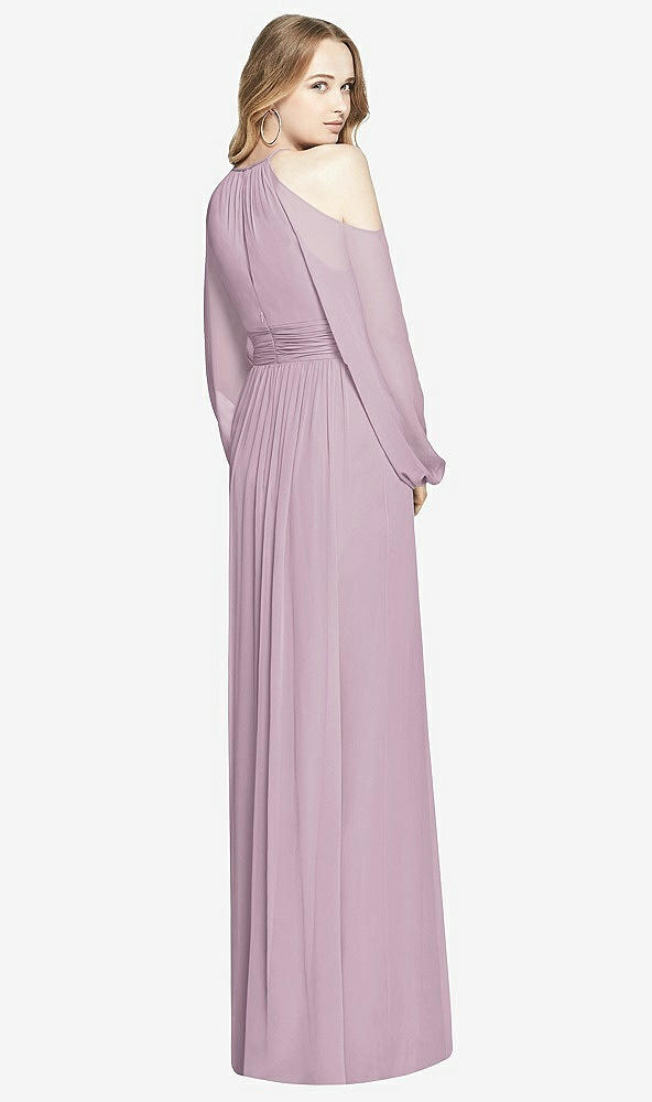 Back View - Suede Rose Dessy Bridesmaid Dress 3018