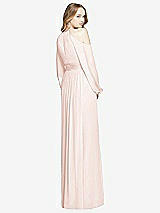 Rear View Thumbnail - Blush Dessy Bridesmaid Dress 3018