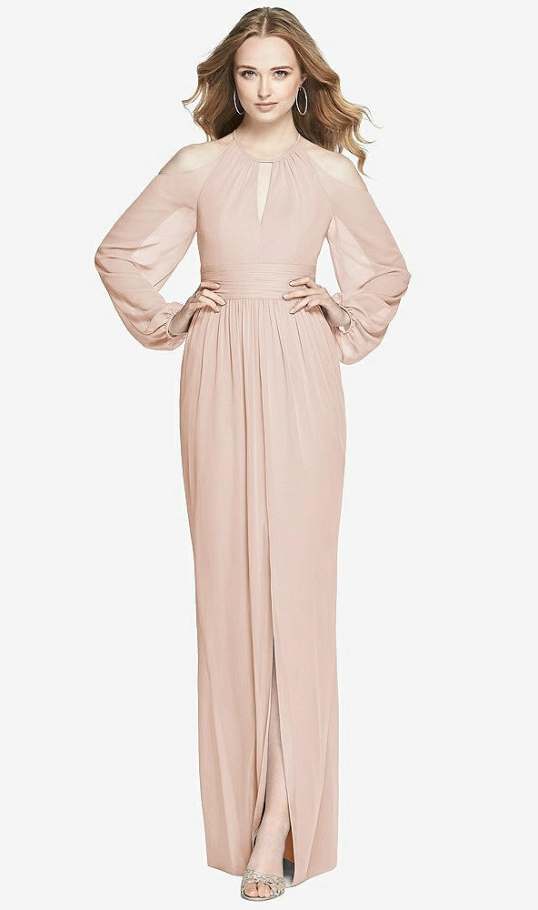 Front View - Cameo Dessy Bridesmaid Dress 3018