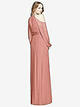 Rear View Thumbnail - Desert Rose Dessy Bridesmaid Dress 3018