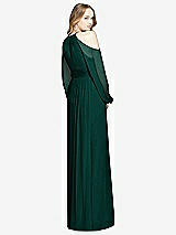 Rear View Thumbnail - Evergreen Dessy Bridesmaid Dress 3018