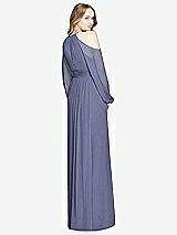 Rear View Thumbnail - French Blue Dessy Bridesmaid Dress 3018