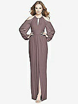Front View Thumbnail - French Truffle Dessy Bridesmaid Dress 3018