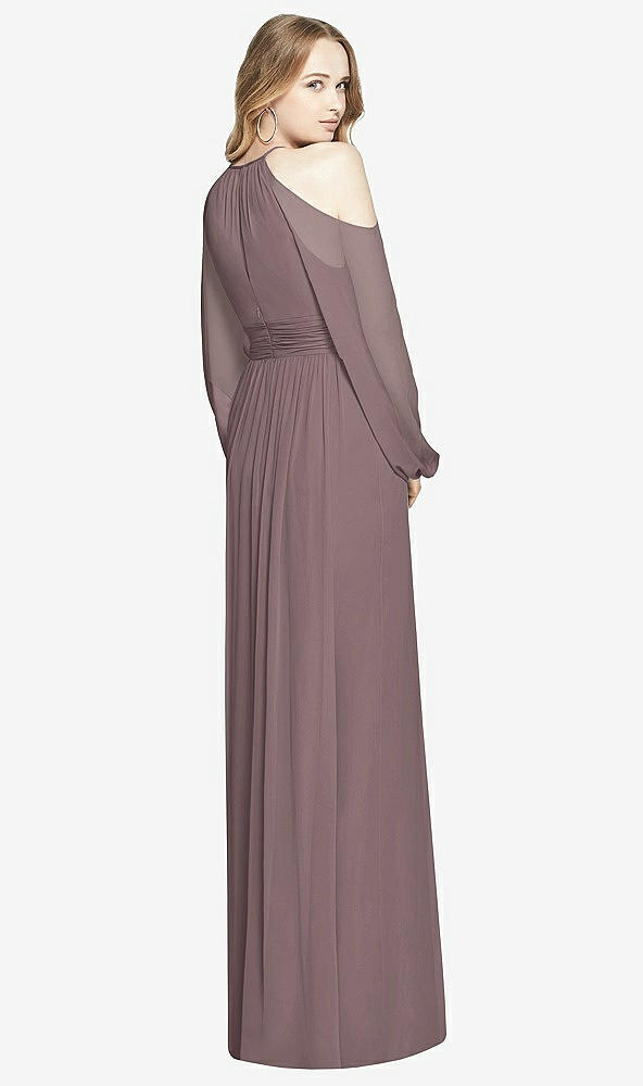 Back View - French Truffle Dessy Bridesmaid Dress 3018
