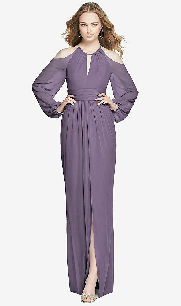 Front View - Lavender Dessy Bridesmaid Dress 3018