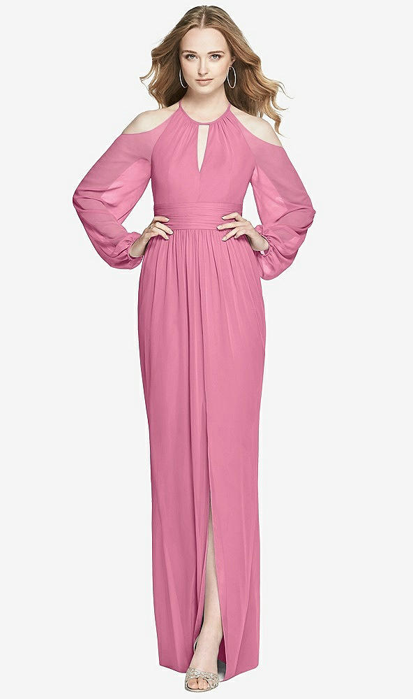 Front View - Orchid Pink Dessy Bridesmaid Dress 3018