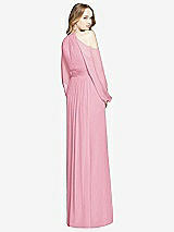 Rear View Thumbnail - Peony Pink Dessy Bridesmaid Dress 3018