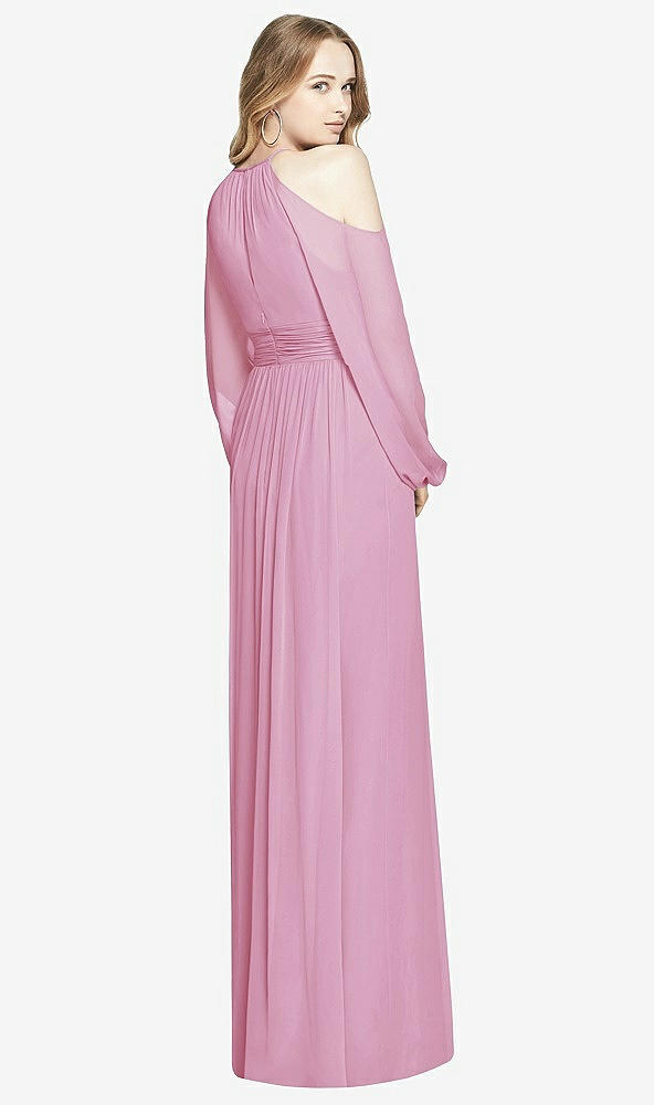 Back View - Powder Pink Dessy Bridesmaid Dress 3018