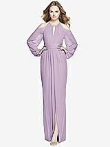 Front View Thumbnail - Pale Purple Dessy Bridesmaid Dress 3018