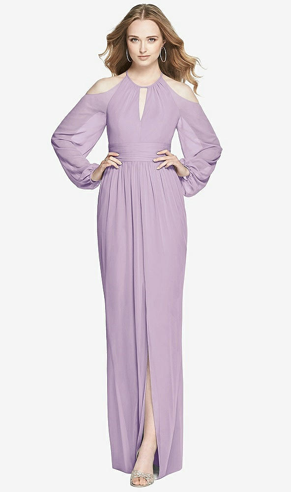 Front View - Pale Purple Dessy Bridesmaid Dress 3018