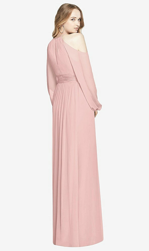 Back View - Rose - PANTONE Rose Quartz Dessy Bridesmaid Dress 3018