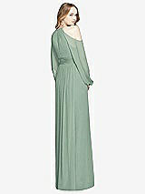 Rear View Thumbnail - Seagrass Dessy Bridesmaid Dress 3018