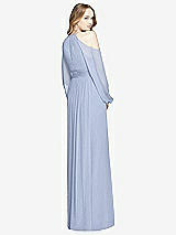 Rear View Thumbnail - Sky Blue Dessy Bridesmaid Dress 3018