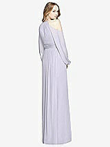 Rear View Thumbnail - Silver Dove Dessy Bridesmaid Dress 3018