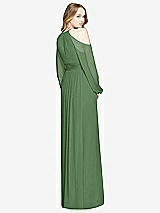 Rear View Thumbnail - Vineyard Green Dessy Bridesmaid Dress 3018