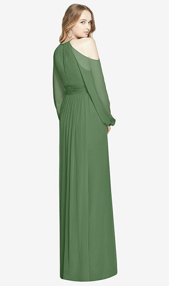 Back View - Vineyard Green Dessy Bridesmaid Dress 3018