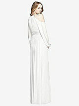 Rear View Thumbnail - White Dessy Bridesmaid Dress 3018